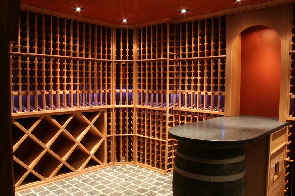 Magnum cellars - cave à vin custom wine vault - 1600 bouteilles bottles