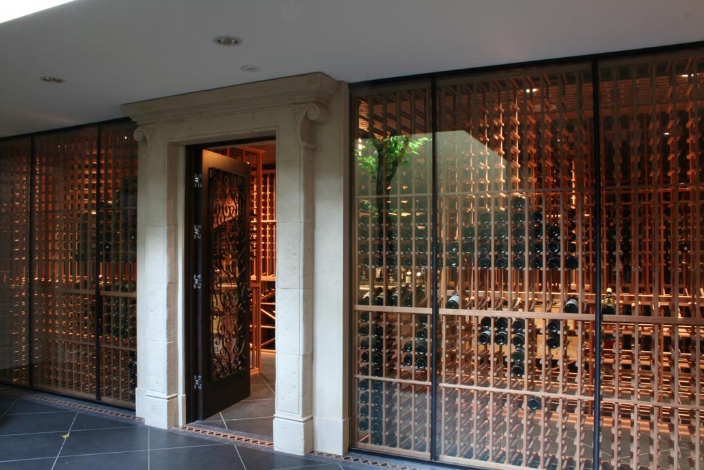 Magnum cellars - cave à vin custom wine vault - 4000 bouteilles bottles